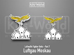 Kitsworld SAV Sticker - Luftwaffe Fighter Units - Luftgau Moskau 